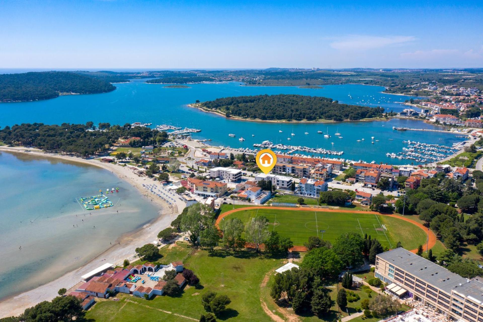 Fly Rooms Medulin - 50M From The Beach - New 2024 Εξωτερικό φωτογραφία